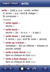   French-English Translation Dictionary by Ultralingua v1.4 .ipa